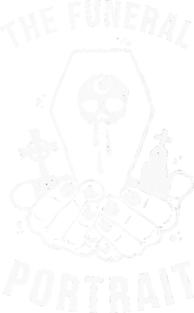 The Funeral Portrait Coffin Skull Tote Bag