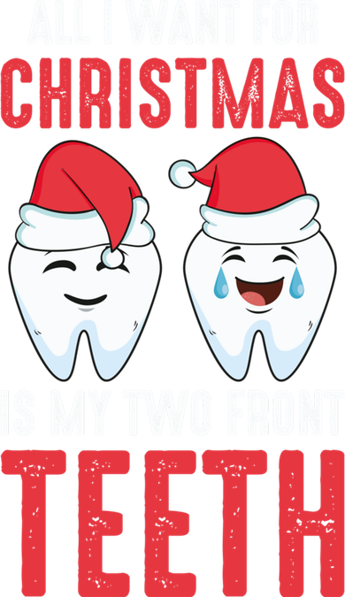 Two Front Teeth 2 Teeth Tooth Christmas My Two Front Teeth Gift Button