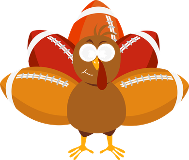 Turkey Football Thanksgiving Baby Bodysuit
