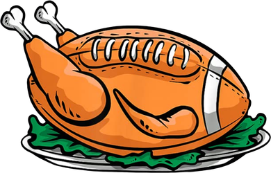 Turkey Football Thanksgiving Dinner Toddler T-Shirt