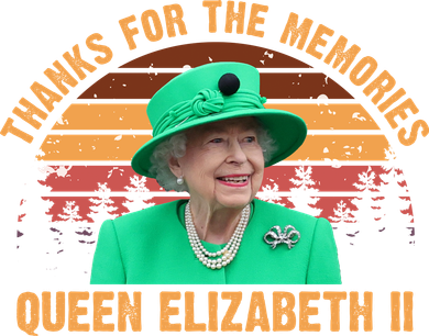 Thanks For The Memories Queen Elizabeth II Kids Long Sleeve Shirt