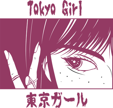 Tokyo Girl Anime Tank Top