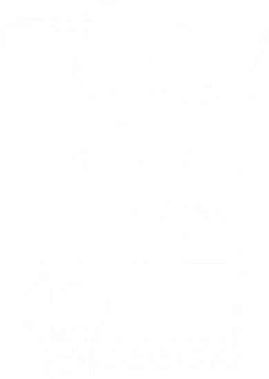 Thankful Grateful Blessed Thanksgiving Day Baby Bodysuit