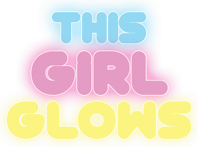 This Girl Glows Retro Neon Party Women's Tank Top