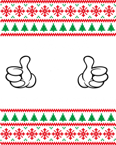 This Girl Loves Christmas Ugly Christmas Kids T-Shirt