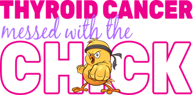 Thyroid Cancer Mess With The Wrong Chick Women's T-Shirt