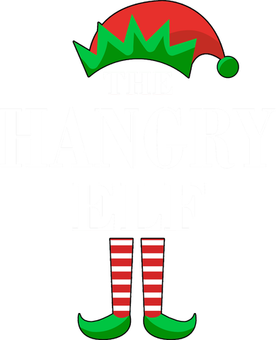 The Hangry Elf Funny Family Matching Christmas Toddler Hoodie