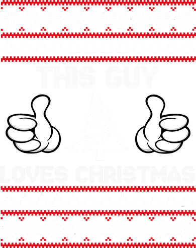 This Guy Loves Christmas Ugly Christmas Sweater Hat