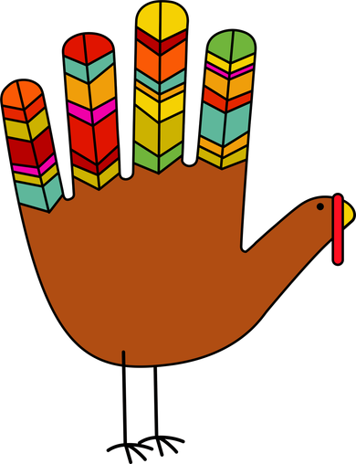 Hand Turkey Thanksgiving Day Beanie