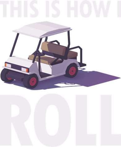 This Is How I Roll Golf Cart Women's Tank Top