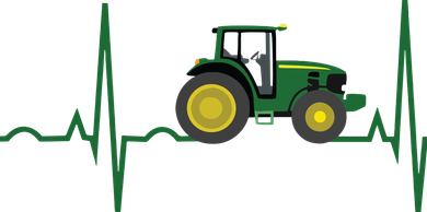 Tractor Heartbeat Shirts Best For Farmers Tumbler