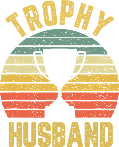 Trophy Husband Shirt Funny For Cool Father Or Dad Doggie Tank