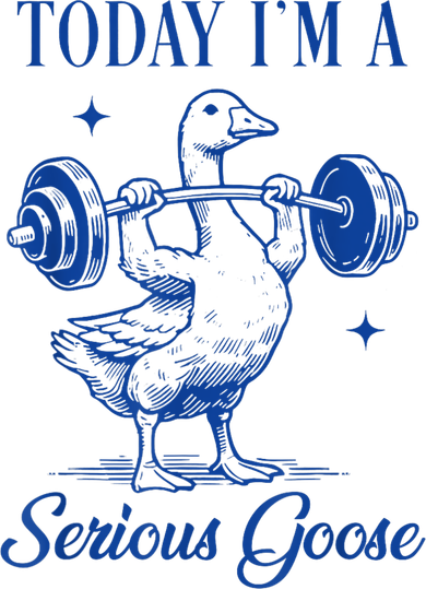 Today IM A Serious Goose Funny Lifting Weights Gym Fitness Coffee Mug