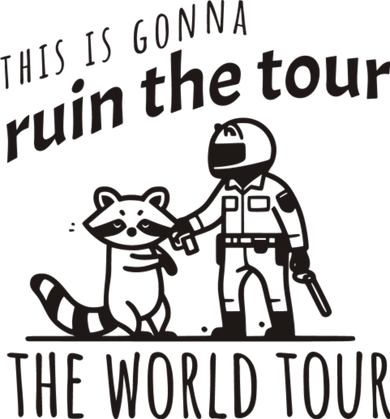 This Is Gonna Ruin The The World Raccoon Kids T-Shirt