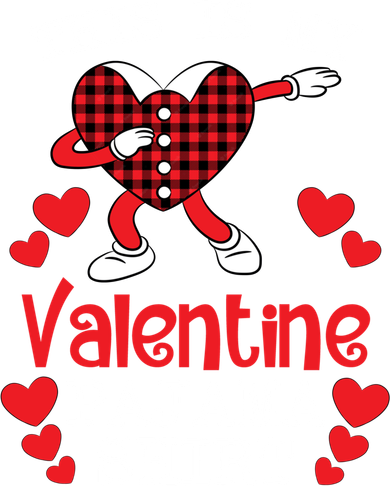 This Is My Valentine Pajama Great Gift Valentines Day Cool Plaid Cool Gift Kids T-Shirt