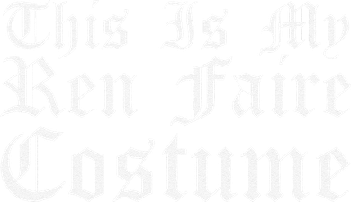 This Is My Ren Faire Costume Renaissance Halloween T-Shirt
