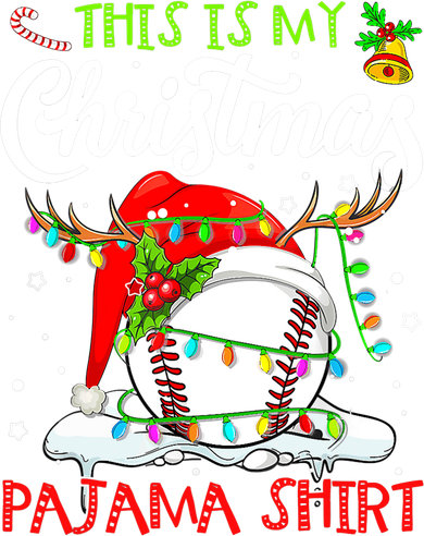 This Is My Christmas Baseball Pajama For Boys Baby Bodysuit