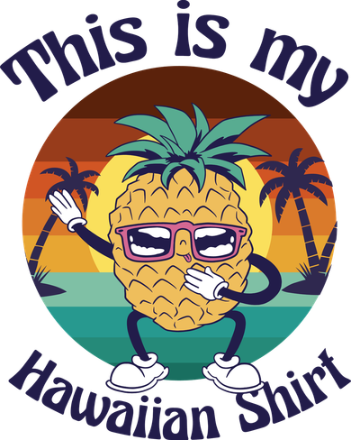This Is My Hawaiian Shirt Funny Hawaii Women's Hoodie