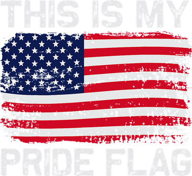 This Is My Pride Flag Button
