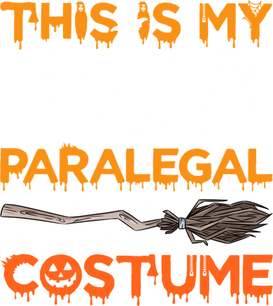 This Is My Scary Paralegal Costume Halloween Great Gift Kids Sweatshirt