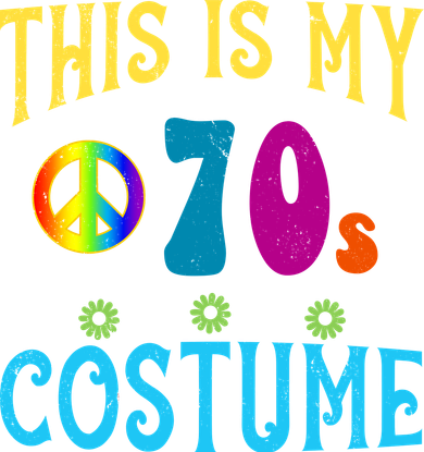 This Is My 70s Costume Kids Hoodie