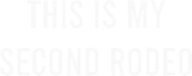 This Is My Second Rodeo Funny Sarcastic Western Toddler Long Sleeve