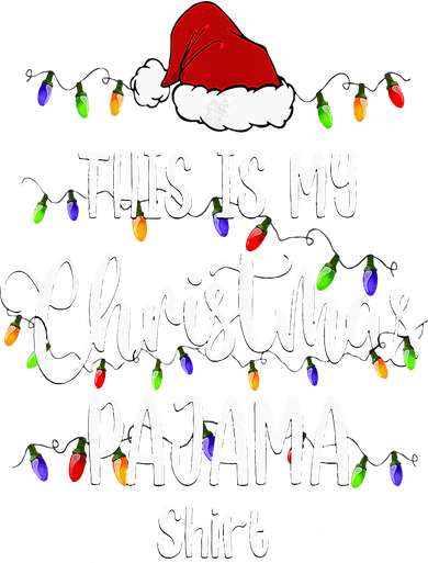 This Is My Christmas Pajama Funny Santa Xmas Holiday Coaster