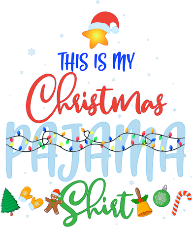 This is My Christmas PJ Shirt Bucket Hat