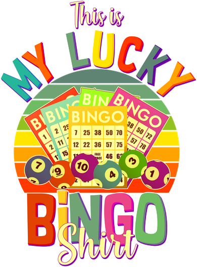 Funny This Is My Lucky Bingo Toddler Long Sleeve