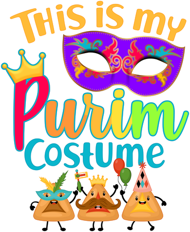 This Is My Purim Costume T-Shirt