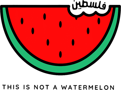 This Is Not A Watermelon Palestine Collection Mousepad