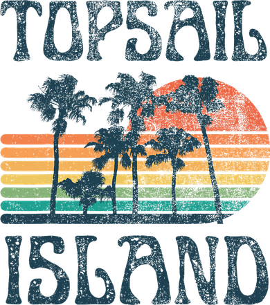 Topsail Island North Carolina Beach Summer Vacation Vintage Tank Top