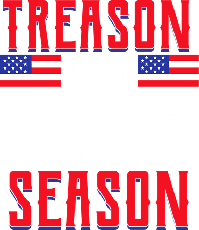 Treason Is The Reason For The Season Patriotic Doggie Tank
