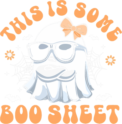 This Is Some Boo Sheet Cute Ghost Halloween Kids Hoodie