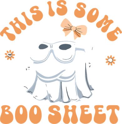 This Is Some Boo Sheet Cute Ghost Halloween Women's Sweatshirt