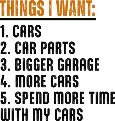 Things I Want In My Life Cars More Cars Car Tote Bag