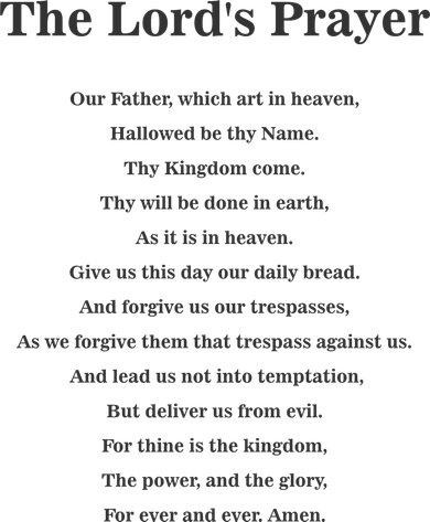 The Lord's Prayer Polo