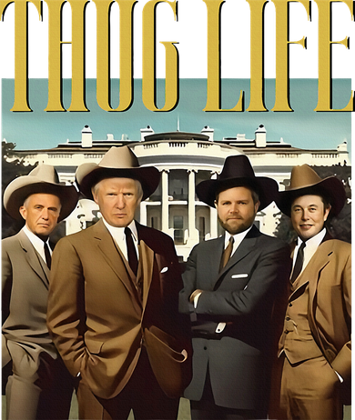 Thug Life Trump Vance Kennedy Elon Women's T-Shirt