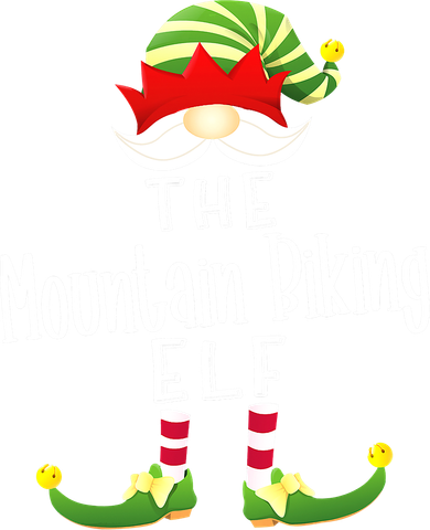 The Mountain Biking Elf Family Matching Group Christmas Long Sleeve Shirt