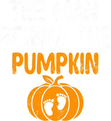 The Man Behind The Pumpkin Pregnancy Halloween Hat