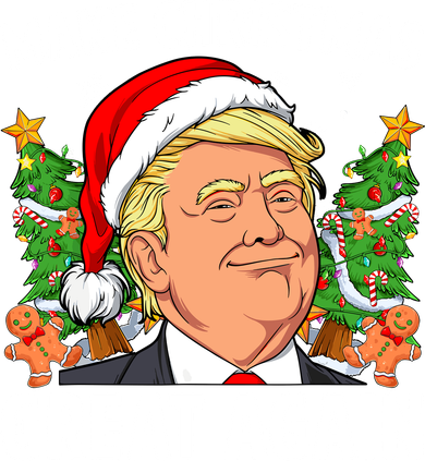 Trump Make Christmas Great Again Ugly Christmas Sweaters Kids Hoodie