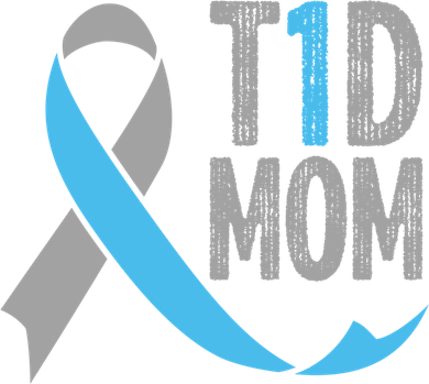 T1d Mom Funny Diabetic Gift For Women Type 1 Mom Diabetes Gift Toddler Hoodie