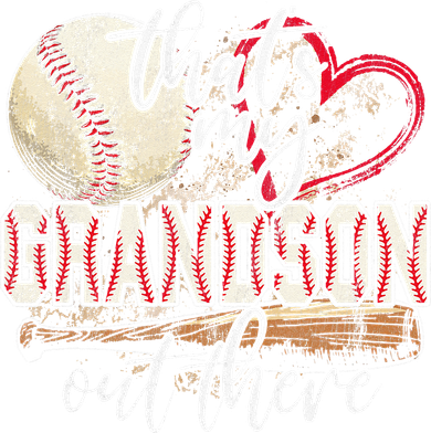 Thats My Grandson Out There Baseball Grandma Mothers Day Ornament