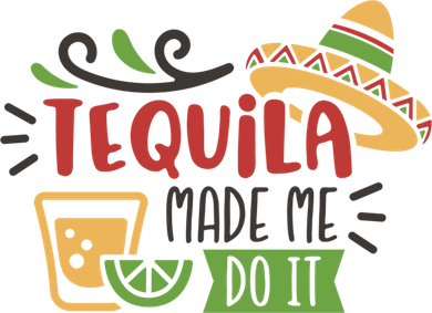 Tequila Made Me Do It Cinco De Mayo Kids Long Sleeve Shirt