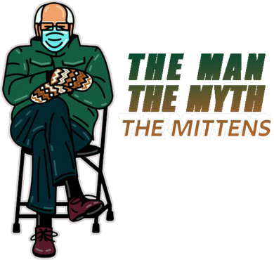 The Man Myth The Mittens Bernie Sanders Beanie