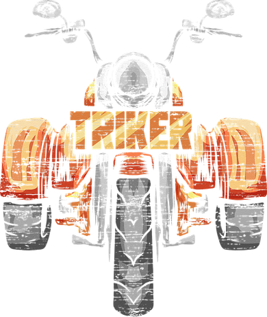 Triker Motortrike Motorcycle Trike Three Wheeler Biker Gift Hoodie