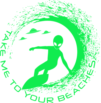 Take Me To Your Beaches Alien Women's Tank Top