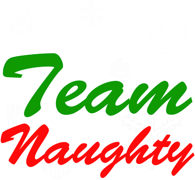 Team Naughty Matching Christmas Baby Bodysuit