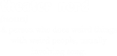 Theater Nerd Hoodie