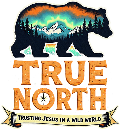 True North VBS 2025 Christian Trusting Jesus Wilderness Gift Kids T-Shirt